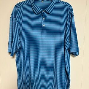 Mens Peter Millar Mesh Polo XXL